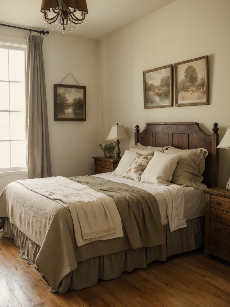 Rustic Vintage Charm: Transform Your Apartment with Nostalgic Decor.