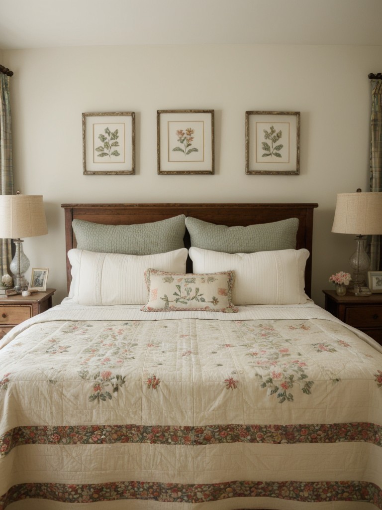 Charming Vintage Bedroom: Textile Tips for a Personalized Retreat