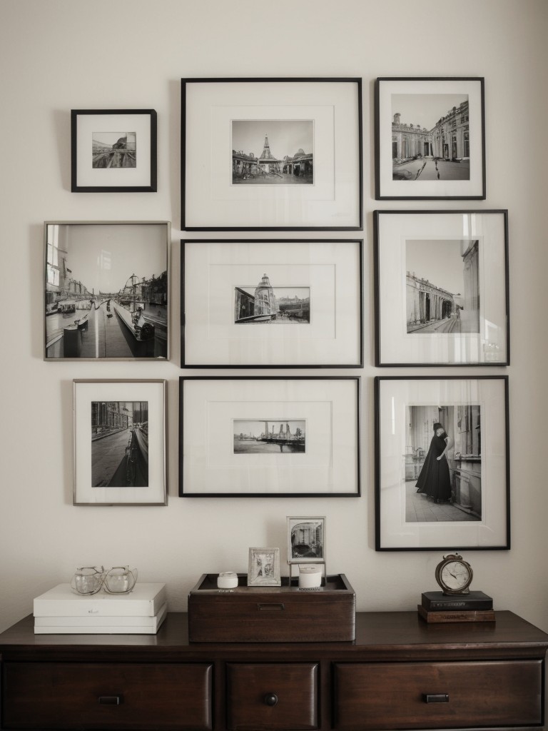 Vintage Frames for a Stylish Apartment Gallery Wall!