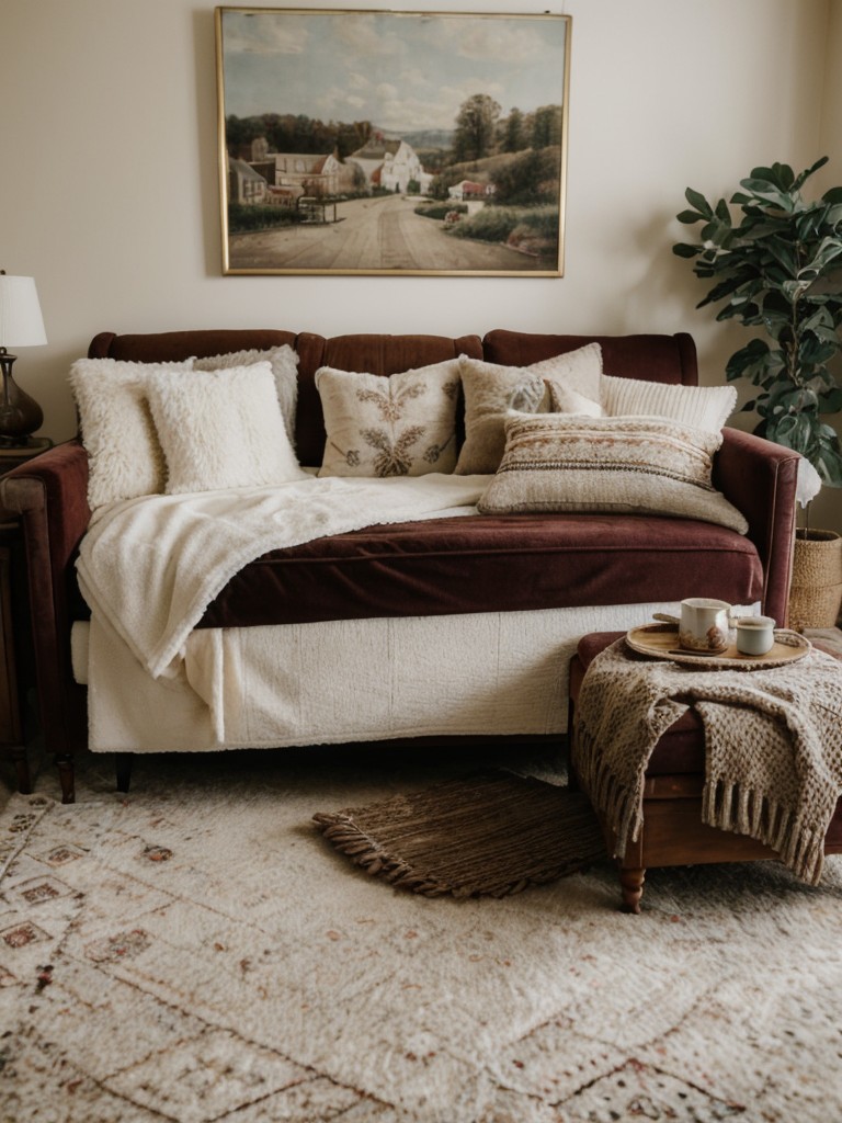 Cozy Vintage Bedroom: Eclectic Charm & Personal Touch!