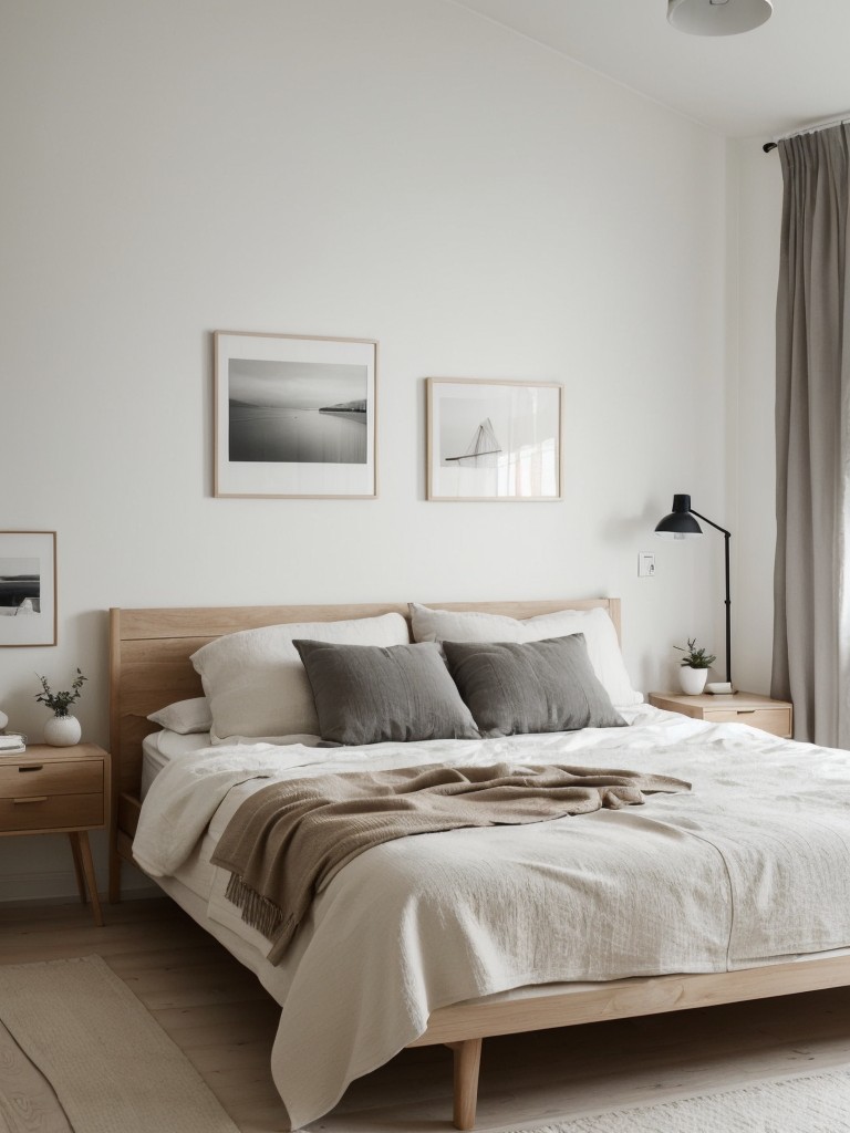 Scandinavian Bedroom Bliss: Minimalist Elegance in Your Apartment!