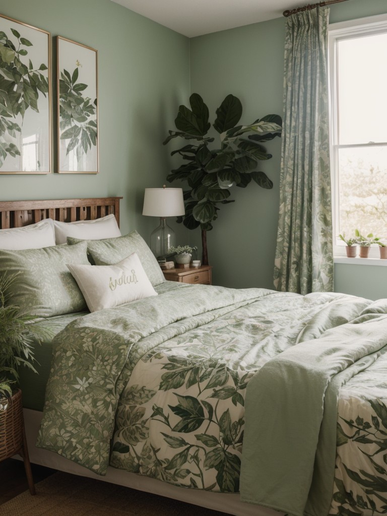 Vintage Retro Decor: Bring Nature Indoors for a Calming Bedroom