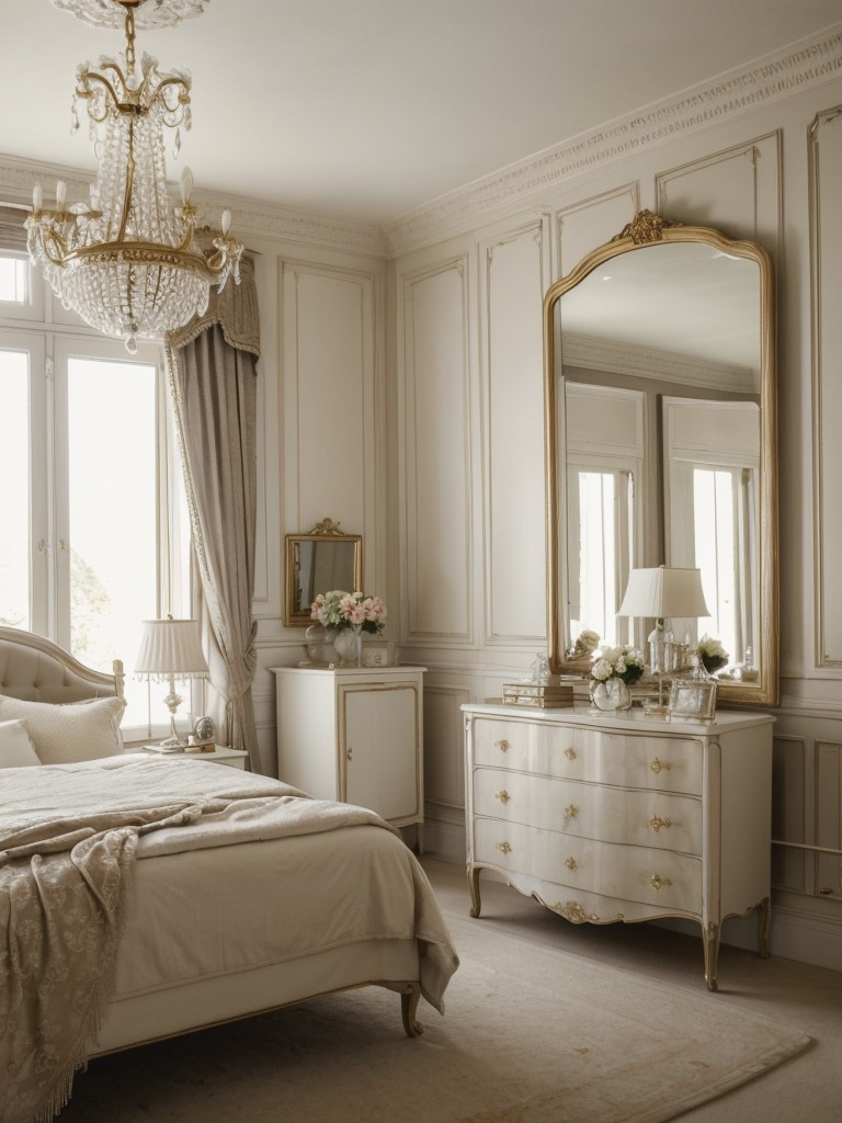 French Chic Bedroom Makeover: Parisian-inspired decor for a sophisticated and elegant space