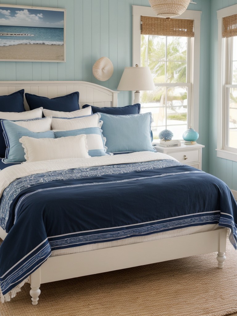 Beachy Bedroom: Get Coastal Vibes with Nautical Decor!