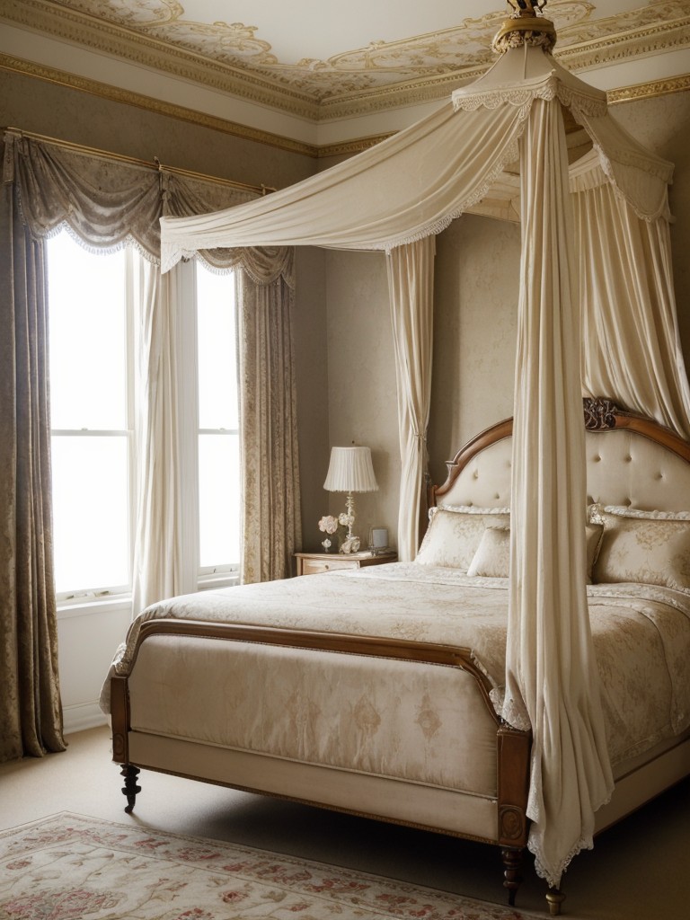 Create a Romantic Vintage Bedroom Oasis with Opulent Touches