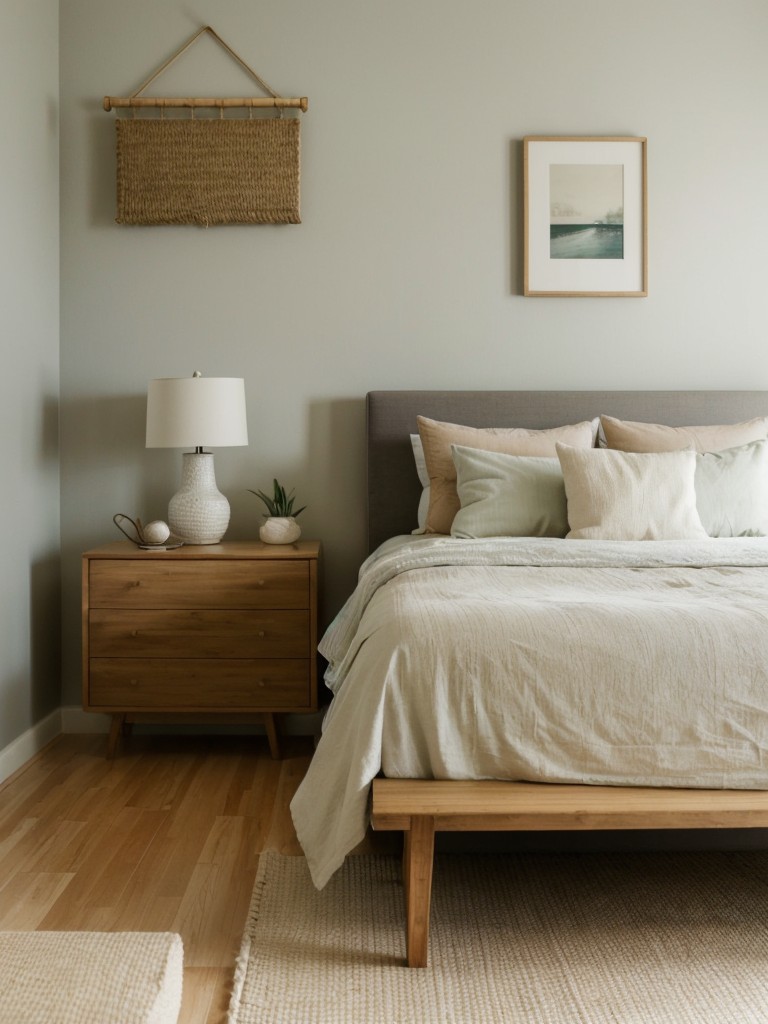 Zen Bedroom Escape: Transform Your Space with Natural Materials and Calming Colors