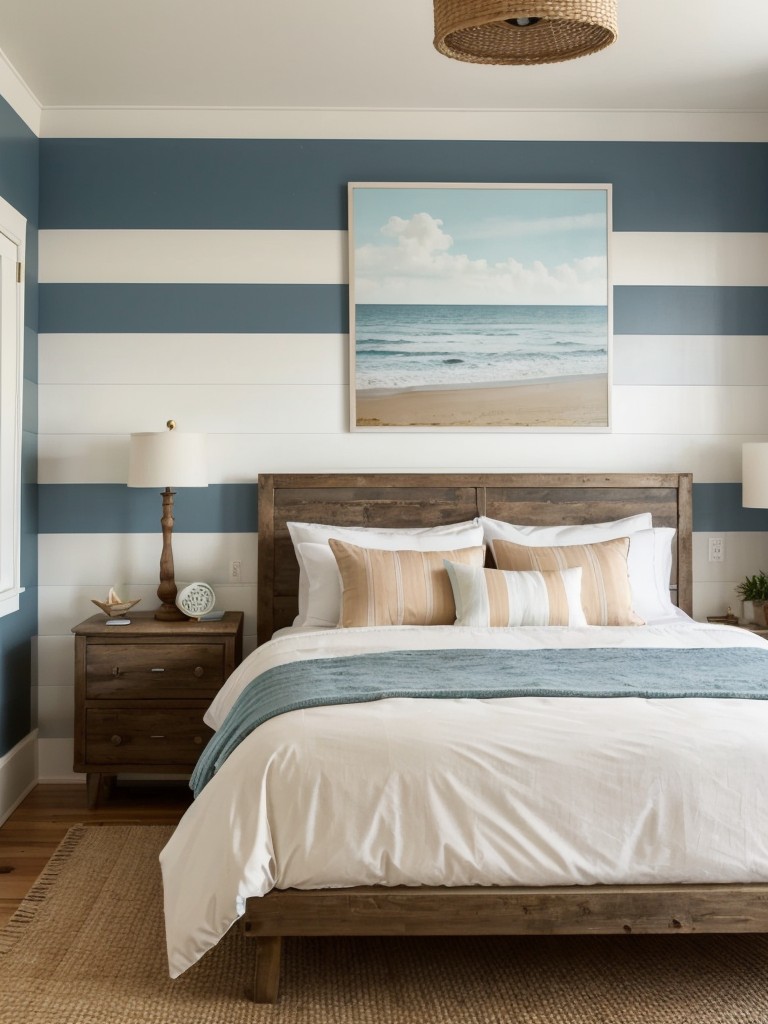 Seaside Serenity: Create a Stylish Retro Bedroom Retreat