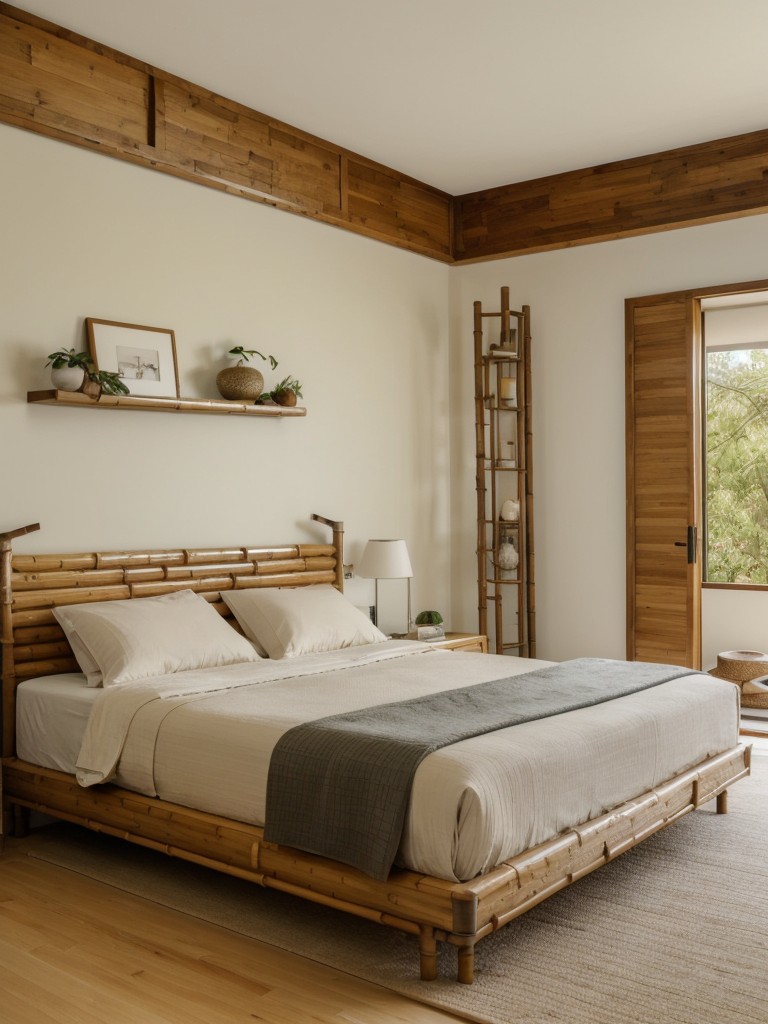 Create a Retro Bedroom Oasis with Low Platform Beds & Natural Elements