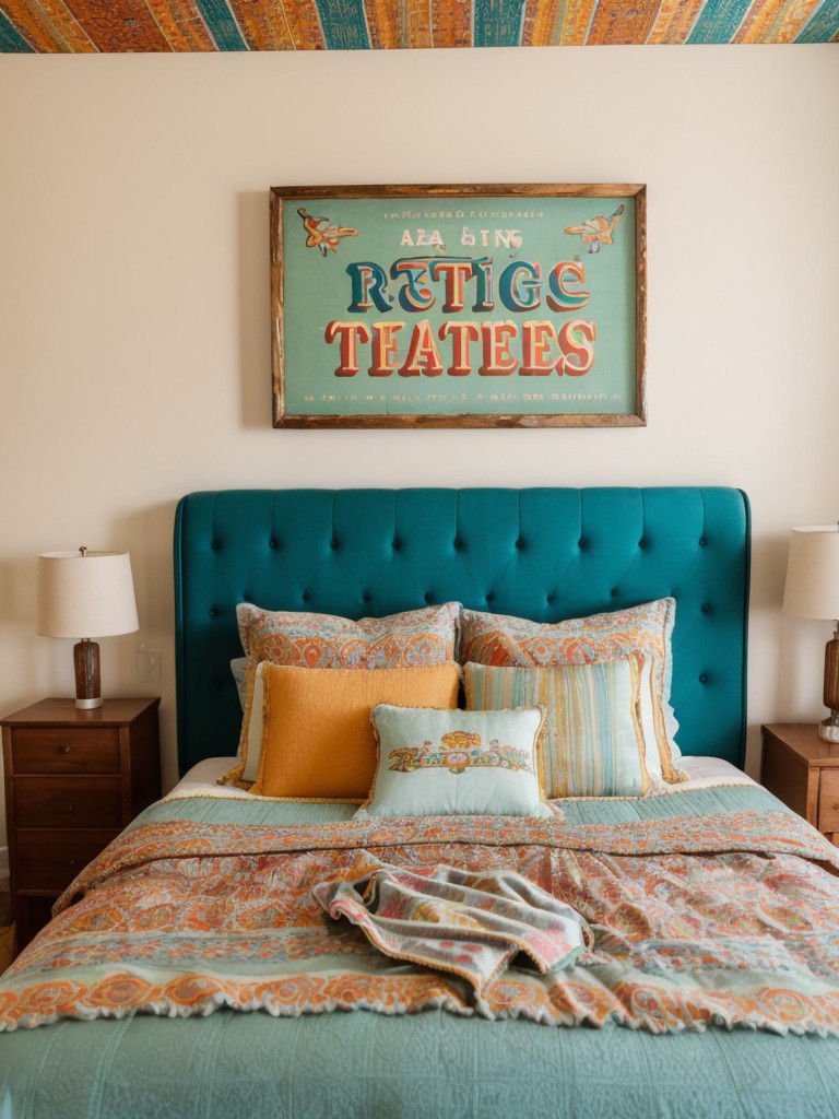 Get Groovy: Retro Decor for Your Bedroom!