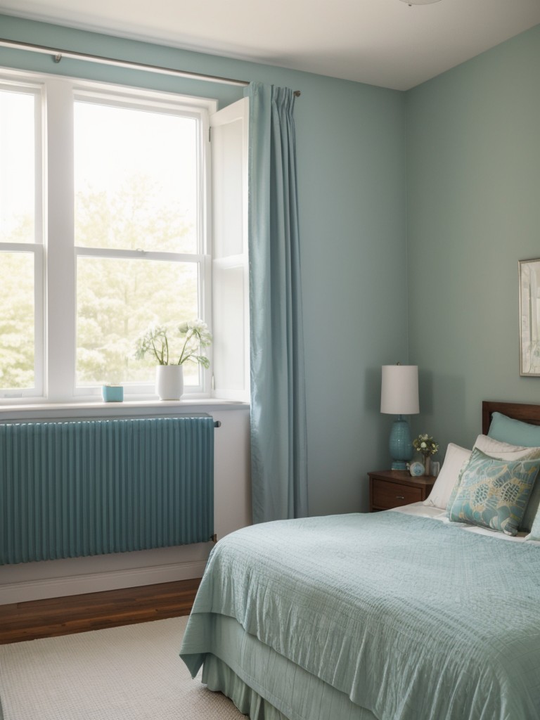 Get Retro Vibes for a Tranquil Bedroom: Refresh with Calming Colors!