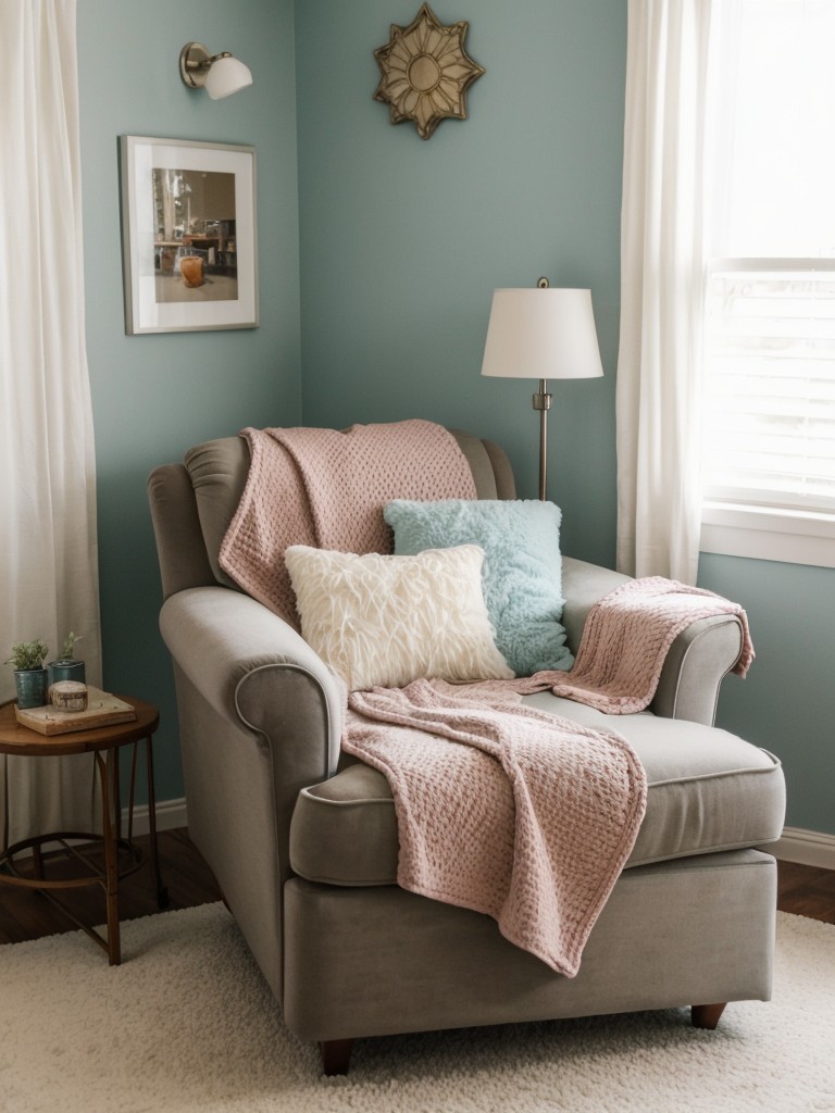 Get Cozy and Chic: Create a Retro Reading Nook in Your Bedroom!