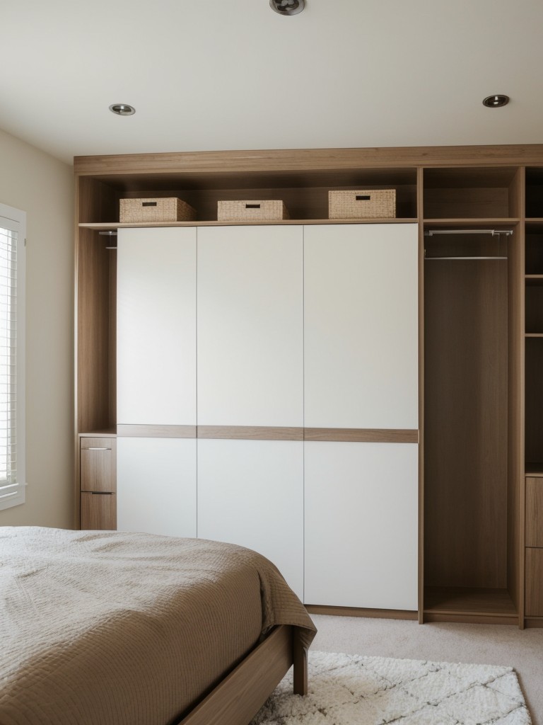 Maximize Space with Sleek Bedroom Storage Solutions