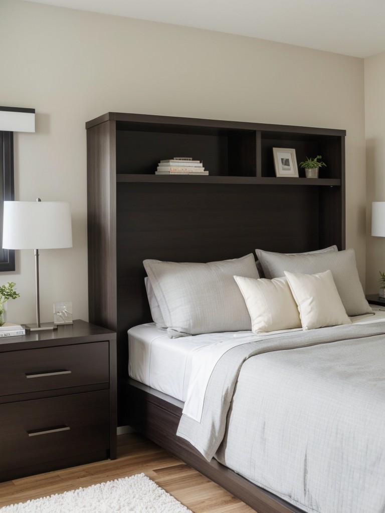 Maximize Bedroom Space with Modern Storage Solutions!