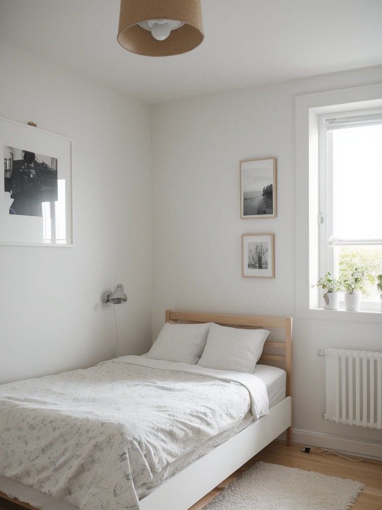 Cozy Scandinavian Apartment: Minimalistic Bedroom Inspiration