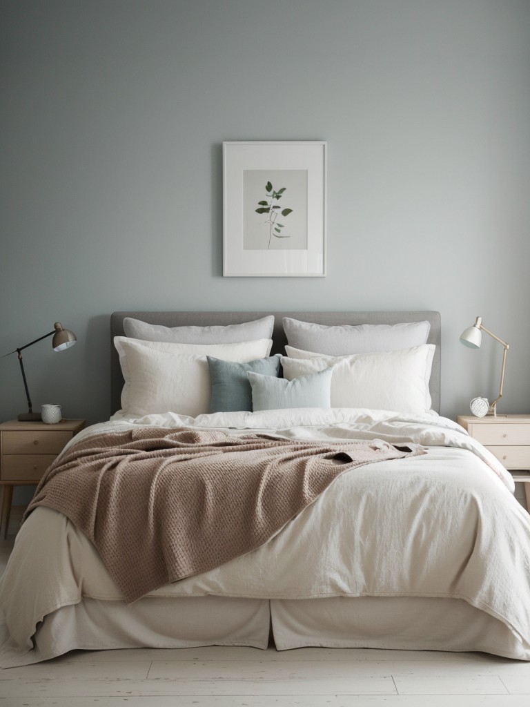 Scandinavian Chic: Elevate Your Apartment with Soft Pastel Hues.