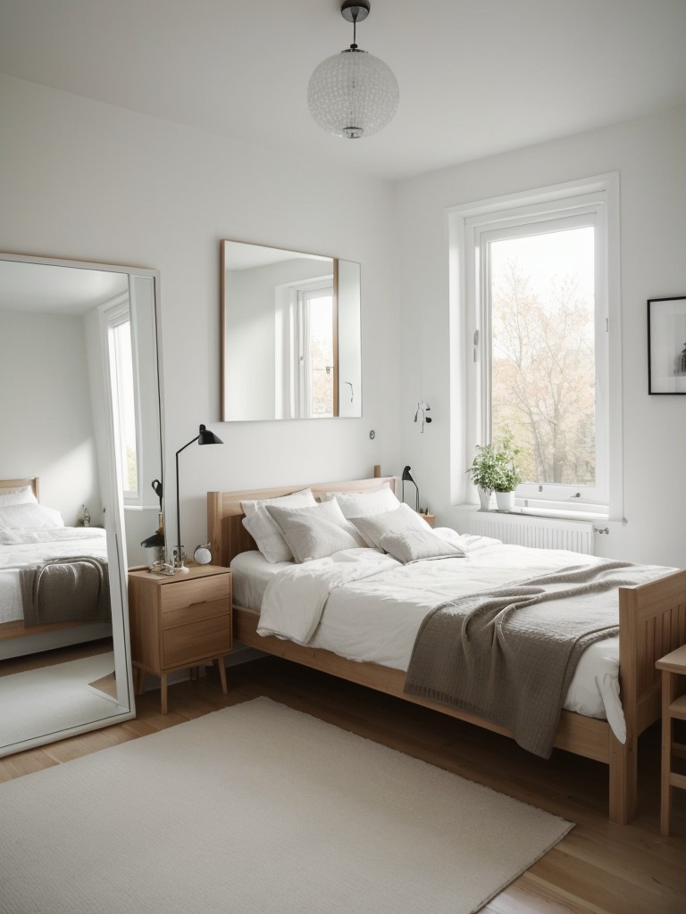 Mirror Magic: Expand Your Apartment's Space with Scandinavian Charm