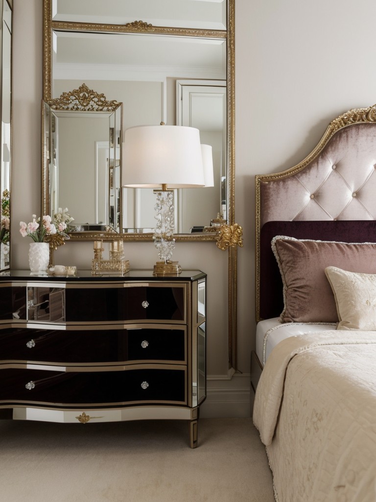 Turn Your Bedroom into a Retro Oasis with Glam Accents!