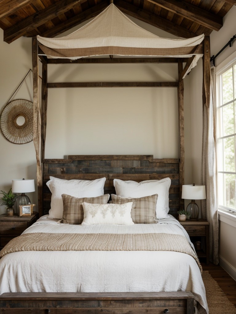 Vintage Vibes: Create a Rustic Oasis in Your Bedroom