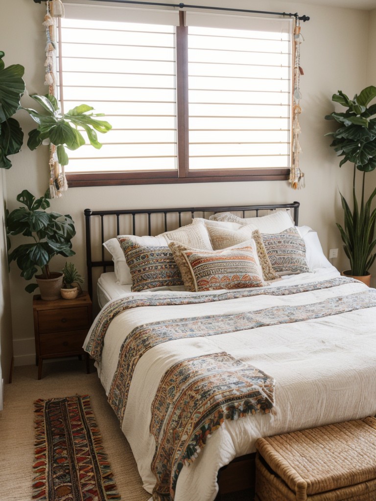 Boho Chic Bedroom: Embrace Retro Vibes with Modern Flair!