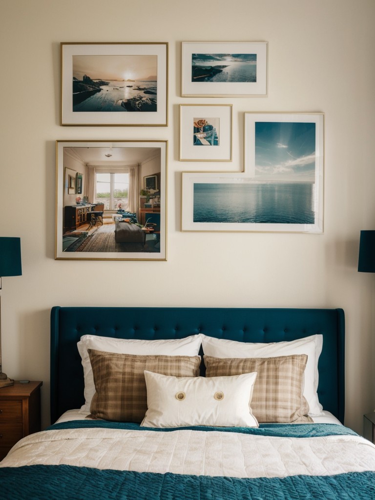 Get Retro Bedroom Inspiration with a Gallery Wall!