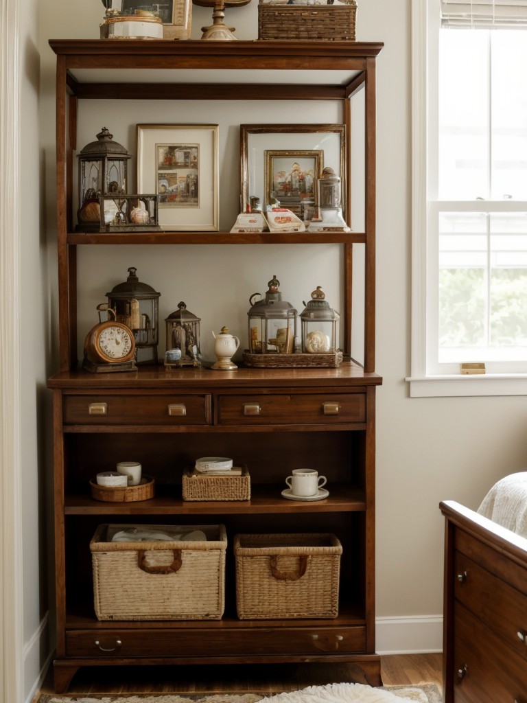 Timeless Retro Bedroom Decor: Show off your vintage treasures!