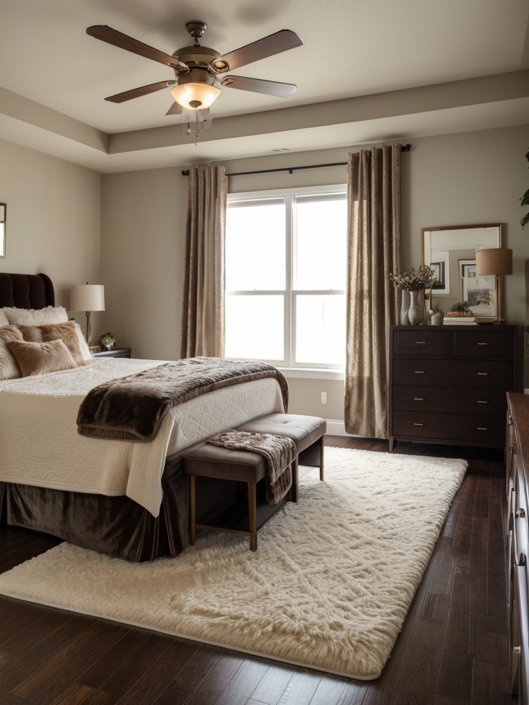 Cozy Retro Vibes: Transform Your Bedroom with Textured Decor