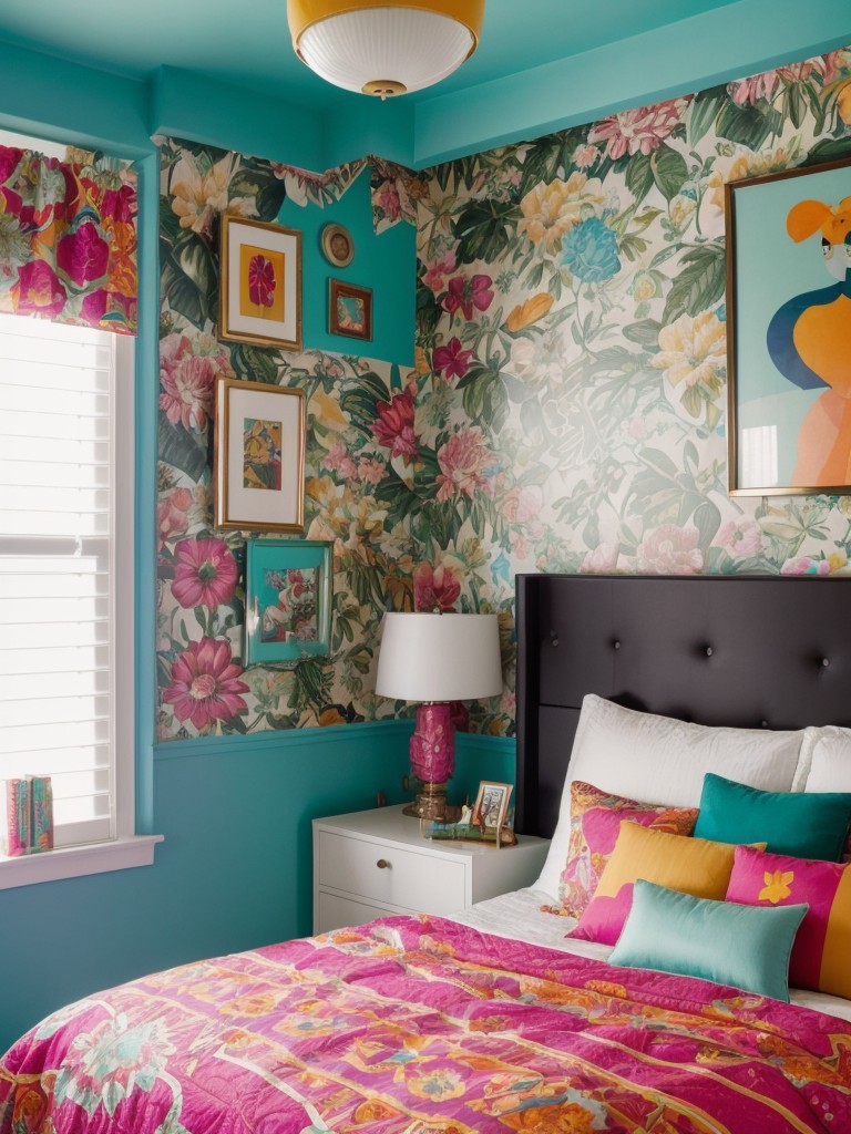 Retro Bedroom Inspo: Bold Decor for a Stylish Apartment