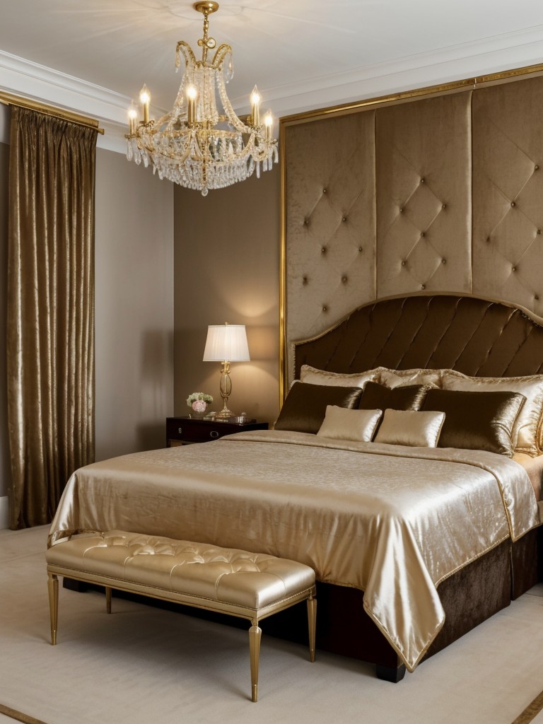 Create a Glamorous Retro Bedroom with Luxurious Decor Ideas