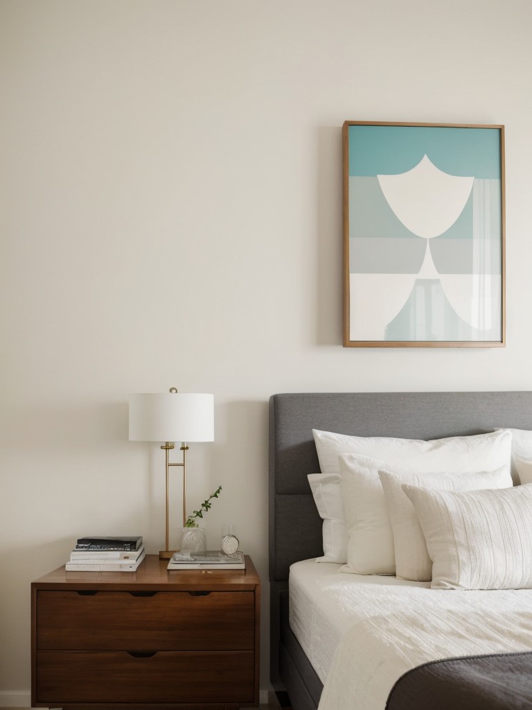 Minimalist Apartment Vibes: Create a Sleek Retreat with Platform Beds and Striking Art