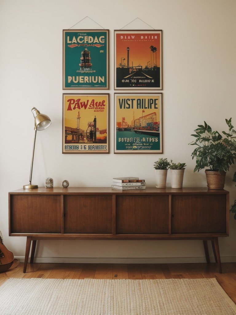 Transform Your Bedroom with Vintage-Inspired Posters! ?