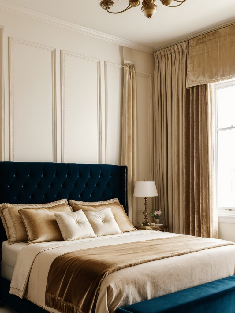 Vintage Vibes for Your Bedroom: Luxe Velvet, Tufted Headboards, Antique Accents