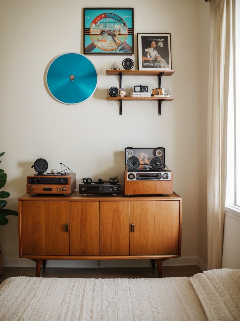 Transform Your Bedroom into a Retro Paradise with Vinyl Corner