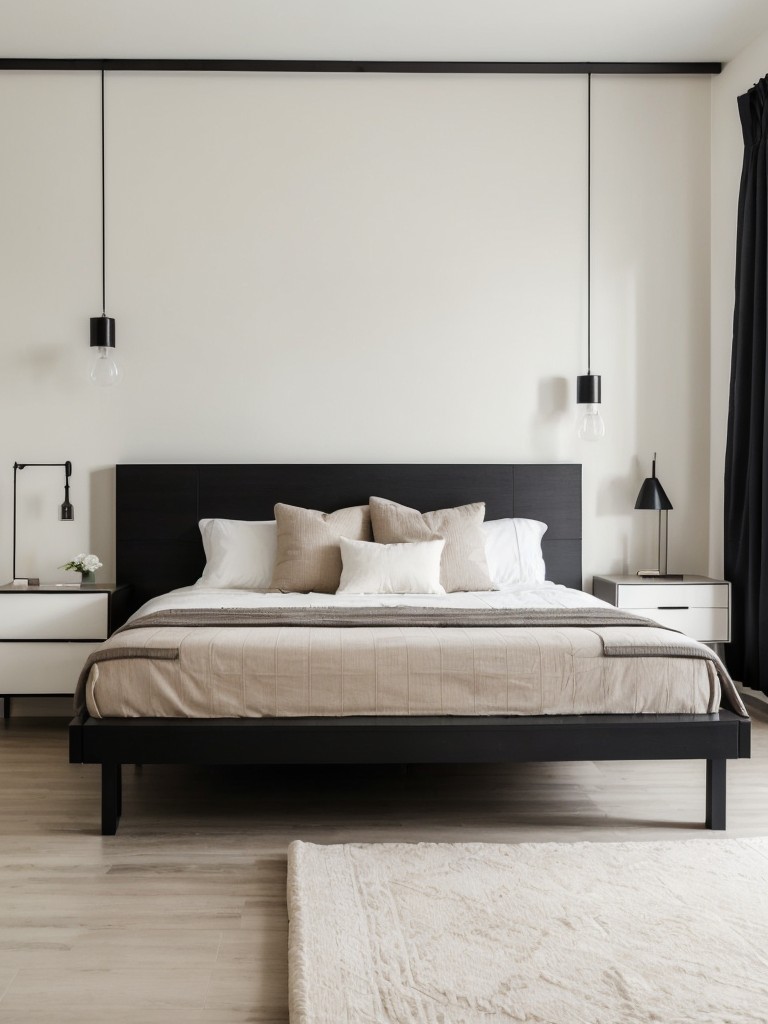 Retro Minimalist Bedroom: Stylish Apartment Decor