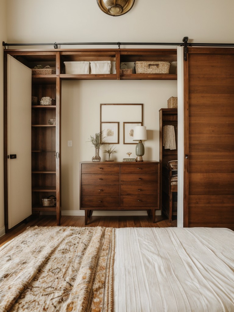 Cozy Retro Bedroom: Vintage-Inspired Decor Ideas for Apartments.