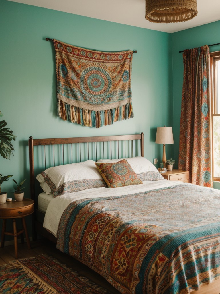 Boho-Chic Vibes: Transform Your Apartment into a Retro-Inspired Haven!