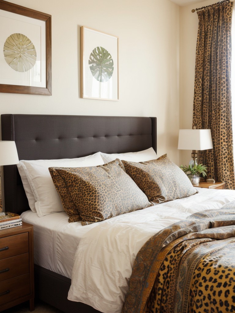 Safari Chic: Elevate Your Apartment with Animal Print Accents!