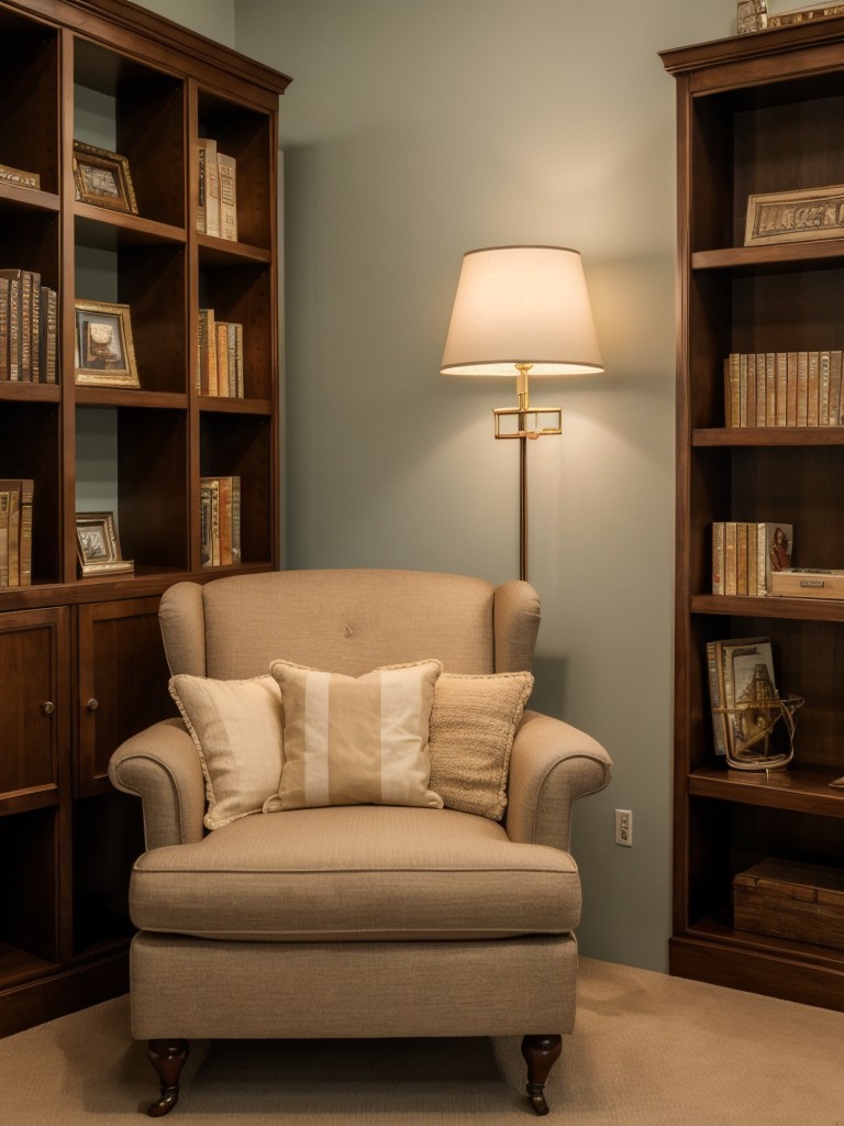 Retro Bedroom Decor: Create a Luxurious Reading Nook in Your Apartment!