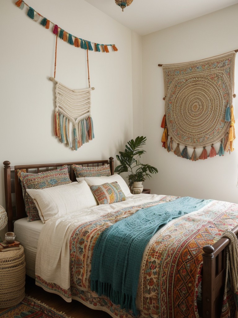 Vintage-inspired apartment: Transform your bedroom with boho-chic vibes!