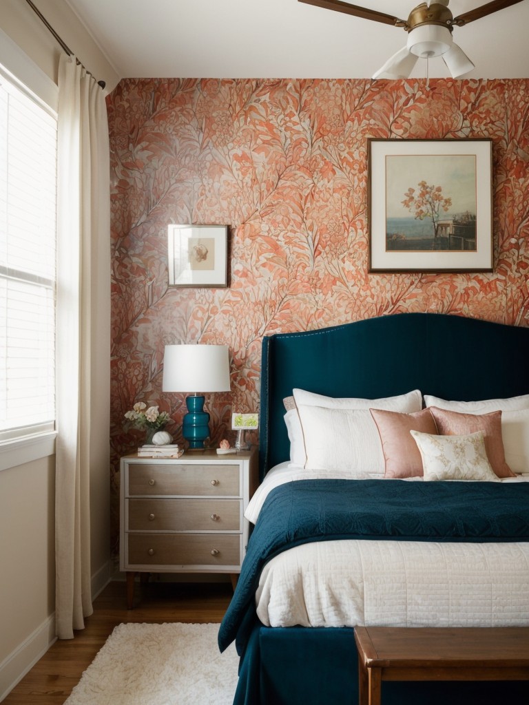 Retro Vibes: Transform Your Bedroom with Vintage Charm!