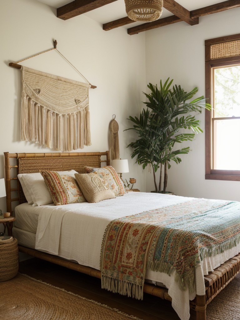 Retro Boho Vibes: Transform Your Bedroom with Vintage Decor!