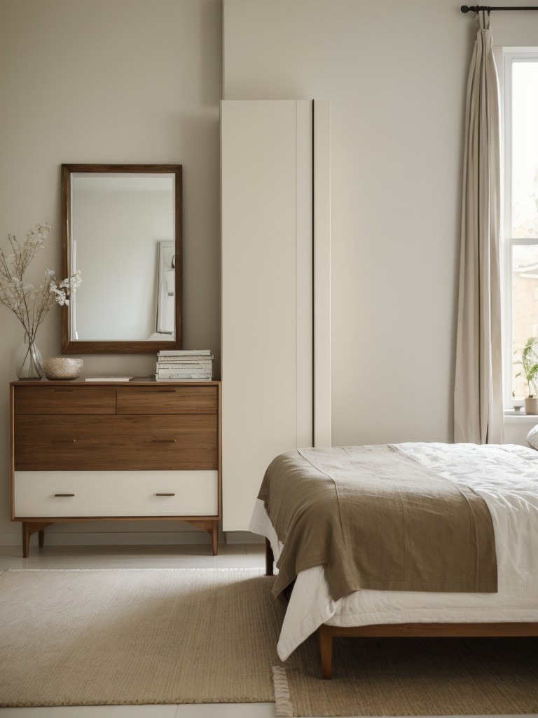 Minimalist Retro Vibes: Transform your Bedroom with Clean Design