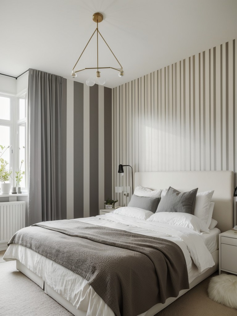 Scandinavian Charm: Create a Stunning Statement Wall in Your Bedroom!