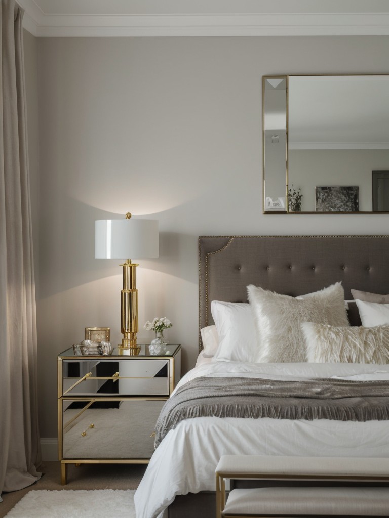 Scandi Zen for Your Bedroom: Add a Touch of Glam with Metallic Accents