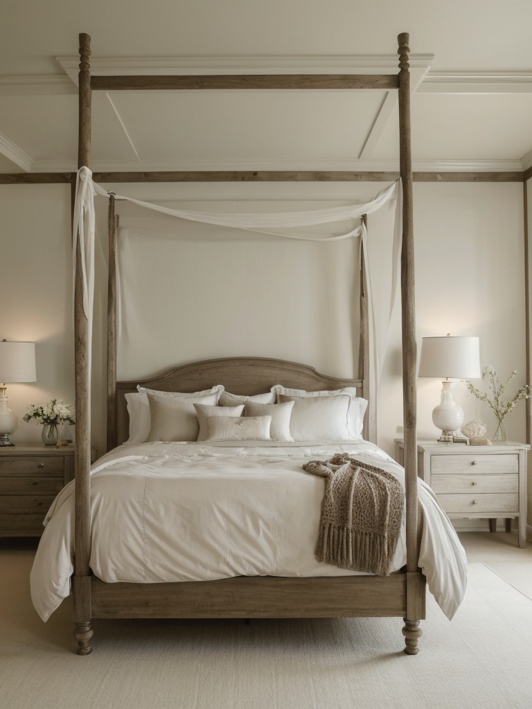 Timeless elegance: Transform your bedroom with a four-poster bed!