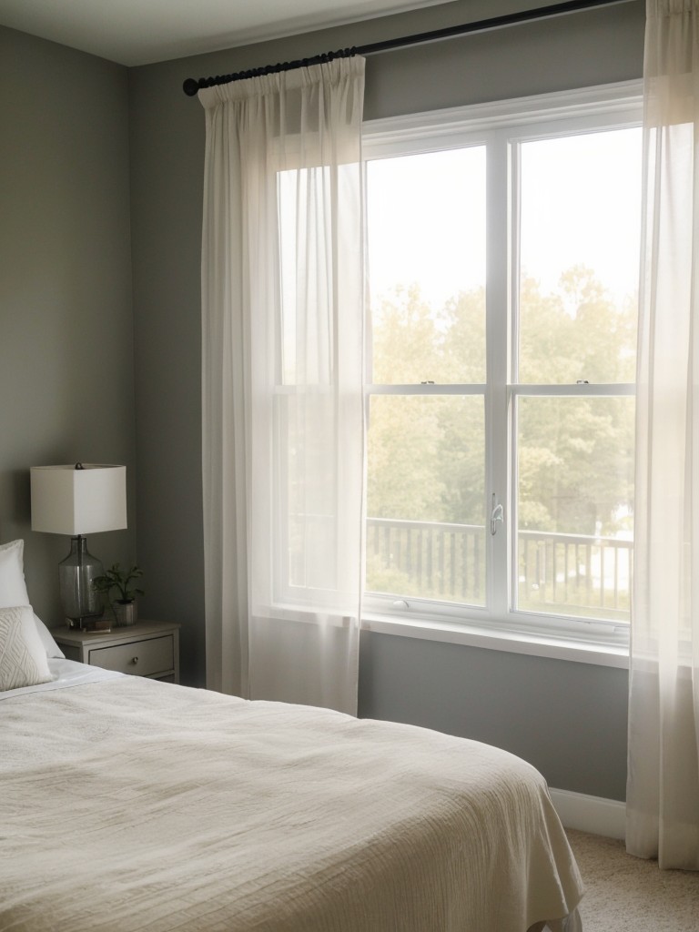 Magical Bedroom Makeover: Infuse Zen Vibes with Sheer Curtains!