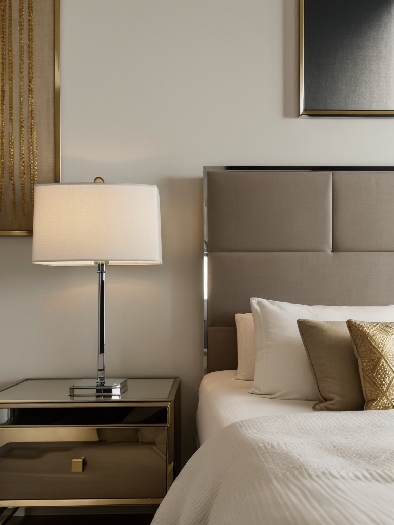 Modern Chic: Transform Your Apartment with Metallic Accents!