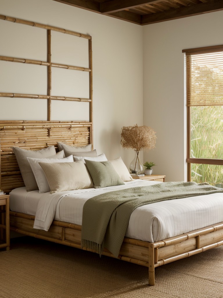 Transform Your Bedroom Into a Zen Oasis with Natural Materials! ?