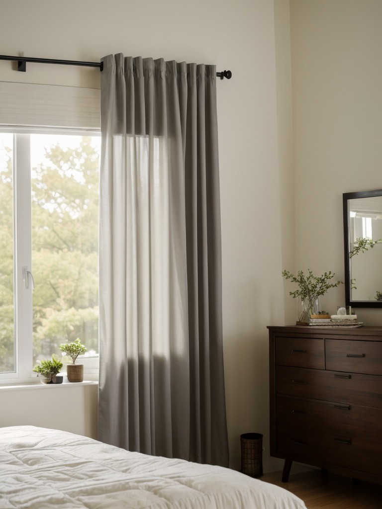 Create a Zen Retreat: Transform Your Apartment into a Peaceful Oasis with Blackout Curtains!