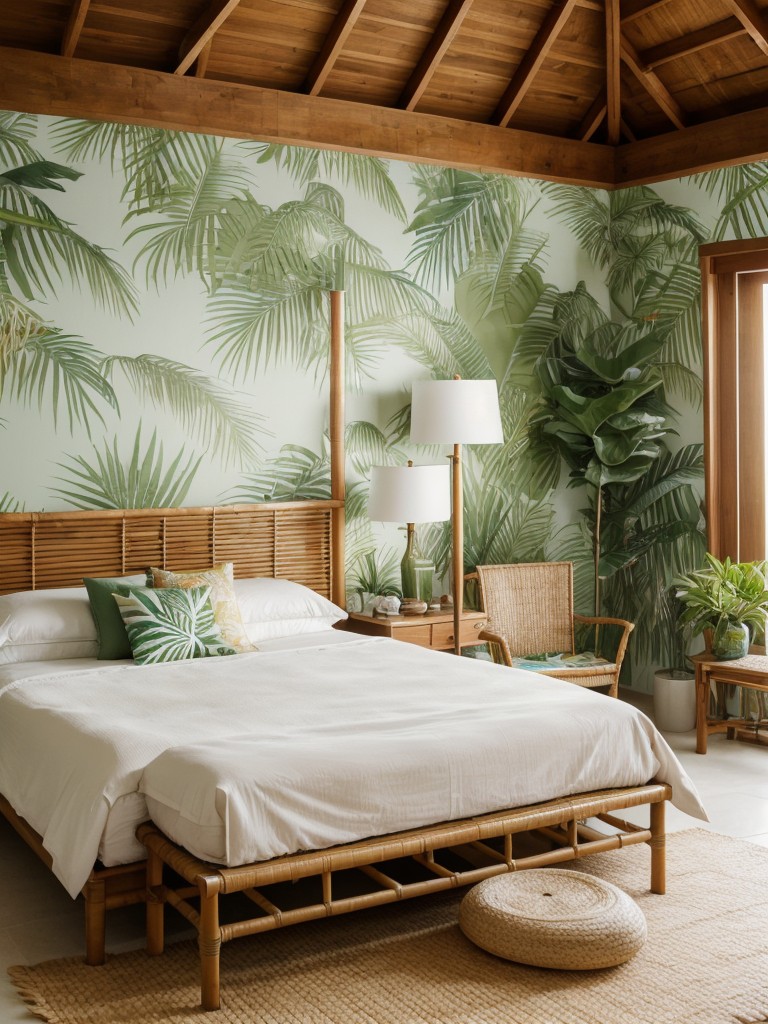 Create Your Serene Retreat: Transform Your Bedroom into a Tropical Paradise