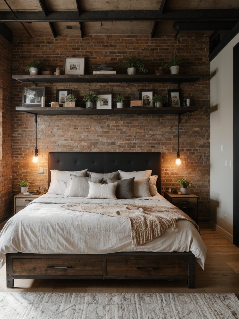 Urban Loft Bliss: Transform Your Bedroom into an Industrial-Chic Haven